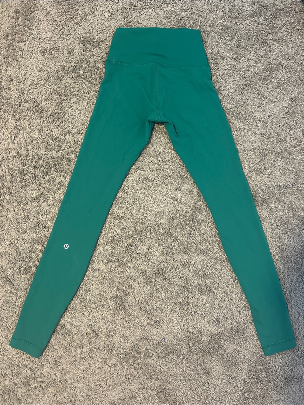 Lululemon Wunder Train Teal Leggings size 2